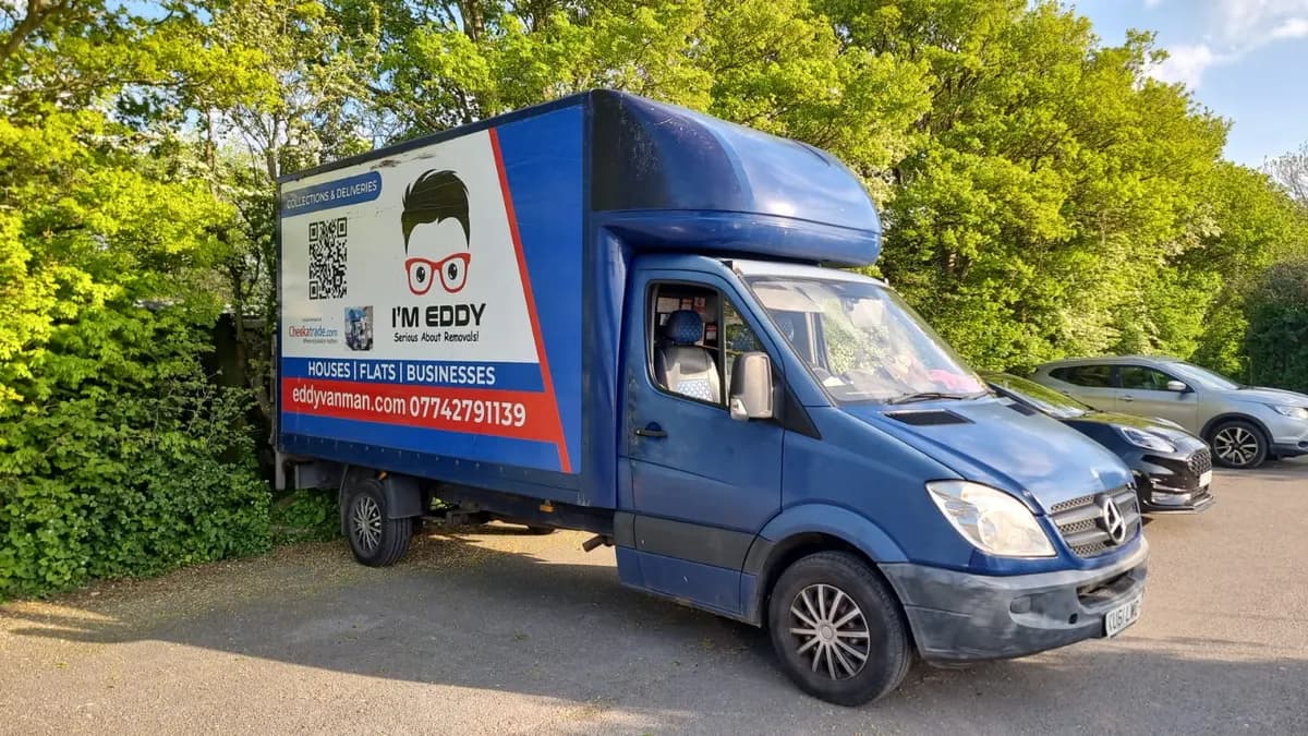 The Luton van used for Chepstow removals and clearances